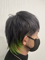 ピース(PEACE)&nbsp;ウルフカット/インナーカラー/レイヤー/ブリーチ