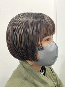 ステップバイステップ(STEP BY STEP) 《TOMIKURA　リアルサロンワーク》ミニボブスタイル