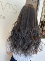 ラビス 浦和(Lovis) デザインカラー/レイヤーカット/ウェットヘア/夏のヘアアレンジ