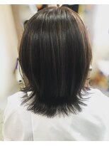 ヘアーサロン ティアレ(hair salon Tiare) 大人可愛いナチュラルグレイカラー外ハネ小顔くびれミディ