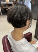 癖毛を生かしたカールスタイル