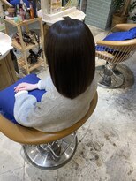 ロンド シャルム 吉祥寺(Lond charme)&nbsp;イメチェン縮毛矯正髪質改善ボブダークアッシュ酸熱