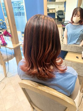 ヘアアンドメイク ルシア 奈良店(hair & make Lucia) バレイヤージュ