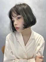 サンバレー(SUNVALLEY)&nbsp;エアリーミニボブふんわりカール前髪パーマ