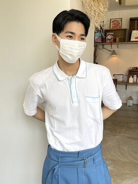 ヘアーアイストゥーレ(HAIR ICI TRE) 七三パート メンズカット 担当渡辺聖