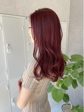 ジーナ 神戸 三田駅前(Zina) ロング/ピンク/赤髪/オレンジ