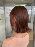 ブリーチなしダブルカラーオレンジ