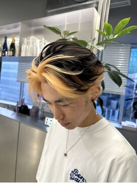 ヴァイス 新宿店(VAICE) インナーカラー　オレンジ