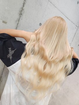 ミラシィ 稲毛(Mirashy) 超ハイトーン！ホワイトベージュ&プルエクステ80本！