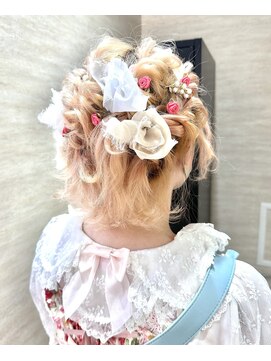 エルバイラビス 大宮(elu by lovis) 《ゆい》ライブヘアセット/ボブ/レイヤーカット/前髪パーマ