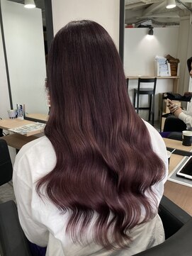 ラフ 難波店(LAFF) #黒髪#ボブルフ#ネビージュ#小顔#ワンレン