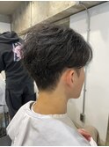 メンズショートマッシュヘアスタイル