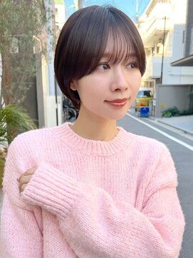 セイドット オモテサンドウ(Say. omotesando) 最新トレンド　ショート　say.重政　耳掛けショート　マッシュ