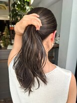 ノラ ウメダ(NORA UMEDA)&nbsp;ハイライトカラーレイヤーカットケアブリーチインナーハイライト