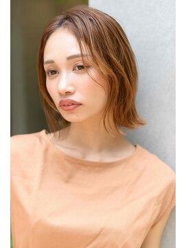 サンク ドリームプラザ店(CINQ) 【CINQ】大柳　大人綺麗切りっぱなしボブ３０代４０代