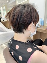 アッシュ 下北沢店(Ash) くせ毛をいかしたショートレイヤー