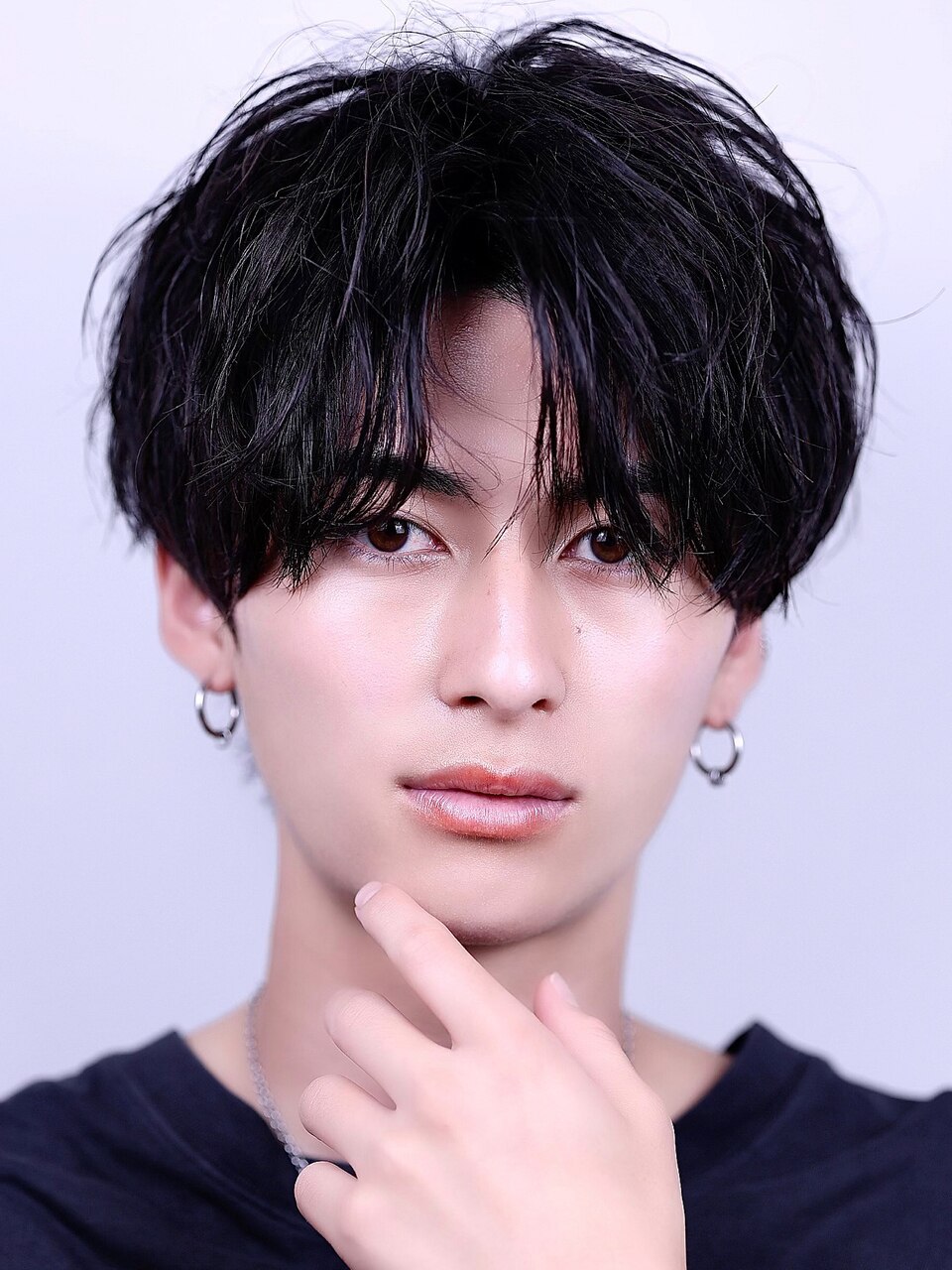 ツヤ感コンマセンターパート：L217852608｜リップス 梅田ロフト(LIPPS