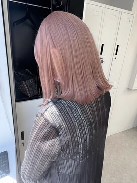 ペレ 栄店(PELE) 前髪/アンブレラカラー/こなれミディ/イメチェン/ウェーブパーマ