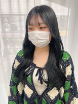 ルノン シェリー(LUNON cheliy)&nbsp;ブルーブラック/ダークトーンカラー/髪質補習カラー