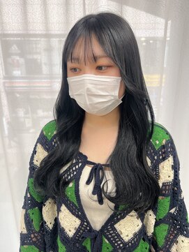 ルノン シェリー(LUNON cheliy) ブルーブラック/ダークトーンカラー/髪質補習カラー