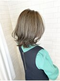 ミディアム×オリーブアッシュ