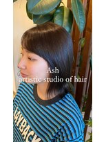 アッシュ アーティスティック スタジオ オブ ヘア(Ash artistic studio of hair) ダークグレーカラー