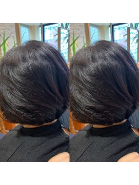 ルッカランス 王子店(Lucca Lance) 1月　レイヤーボブ