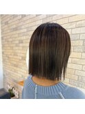 SKHAIRLOUNGE #デザインカット#ボブ#切りっぱなしボブ