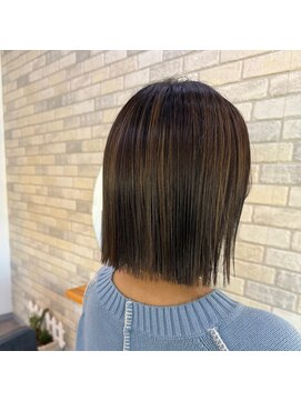 エスケーヘアラウンジ(SK HAIR LOUNGE) SKHAIRLOUNGE #デザインカット#ボブ#切りっぱなしボブ