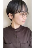 耳かけ丸みショート