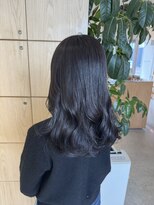 アドラーブル 万代店 (adorable)&nbsp;韓国ヘア前髪春カラーくすみブルー20代30代40代