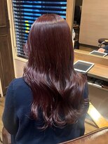 カフネ(CAFUNE)&nbsp;ワインレッド／顔まわりカット