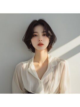 e.m.a プレミアムビューティーサロン 栄駅店(e.m.a PREMIUM BEAUTY SALON) 大人な丸みボブ