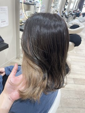 アーチバイケンジ(arch by kenje) インナーカラー★ベージュ