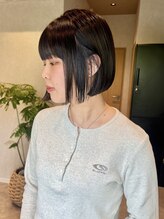 コンフィー(comfy) 【mimura】ぱつっとボブ 黒髪ボブ ミニボブ ショート 草加