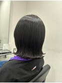 Second   ×　外ハネスタイル