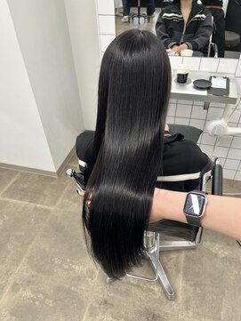 エンヴィ(ENV) 艶髪/ローレイヤーカット/ダークパープル