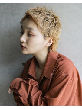 カライングドゥ(ing deux) 大人可愛い20代30代40代黒髪前下がりショートボブ丸みショート◎