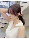【Lufeli】小野裕大　顔周りカット/前髪カット/くすみベージュ