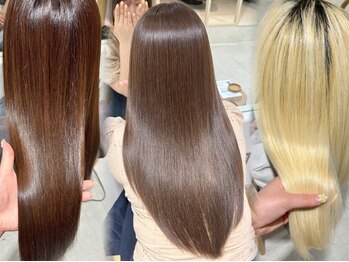 ビューバイネオリーブ 用賀店(Beau'r by neolive)の写真/☆美容師が認めた☆beaur独自の髪質改善トリートメント[光沢のある艶髪は結合水でつくる][用賀]