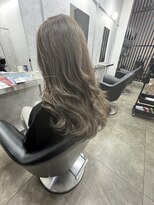 モエバイアリア(Moe by aria)&nbsp;ブリーチ無しのグレージュカラー！