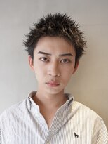 ニコ トウキョウ ロジック(nico TOKYO Logic)&nbsp;刈り上げアップバングスパイキーショートパーマスパイラルパーマ