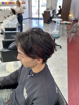 ディーボーイリタ 光の森(D-BOY Lita)&nbsp;ルーズパーマ/ハイライトレッド