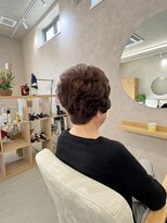 アン ヌイ 箕面萱野(an nui) パーマスタイル