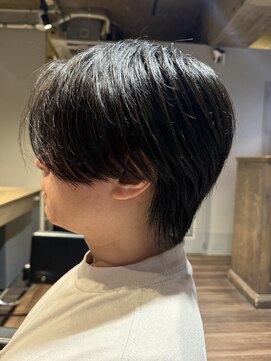 ナチュラルシースルーセンターパート