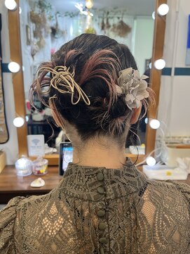 シーム 浦添店(SI6) ミディアムアップスタイル