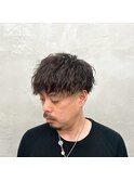 媚びない大人の男髪◎大人マッシュ×ツイストスパイラル