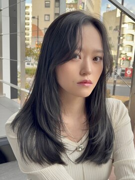 クロトバイキング(Qlotho by KING) 【Qlotho ＫＹＯＫＡ】ダークアッシュ　レイヤーカット