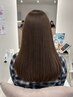 【縮毛矯正or酸性】似合わせカット＋ツヤサラ柔らかストレート￥22900→￥17900