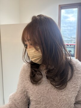 ナラ(nala) グレージュ/透明感カラー/レイヤーカット